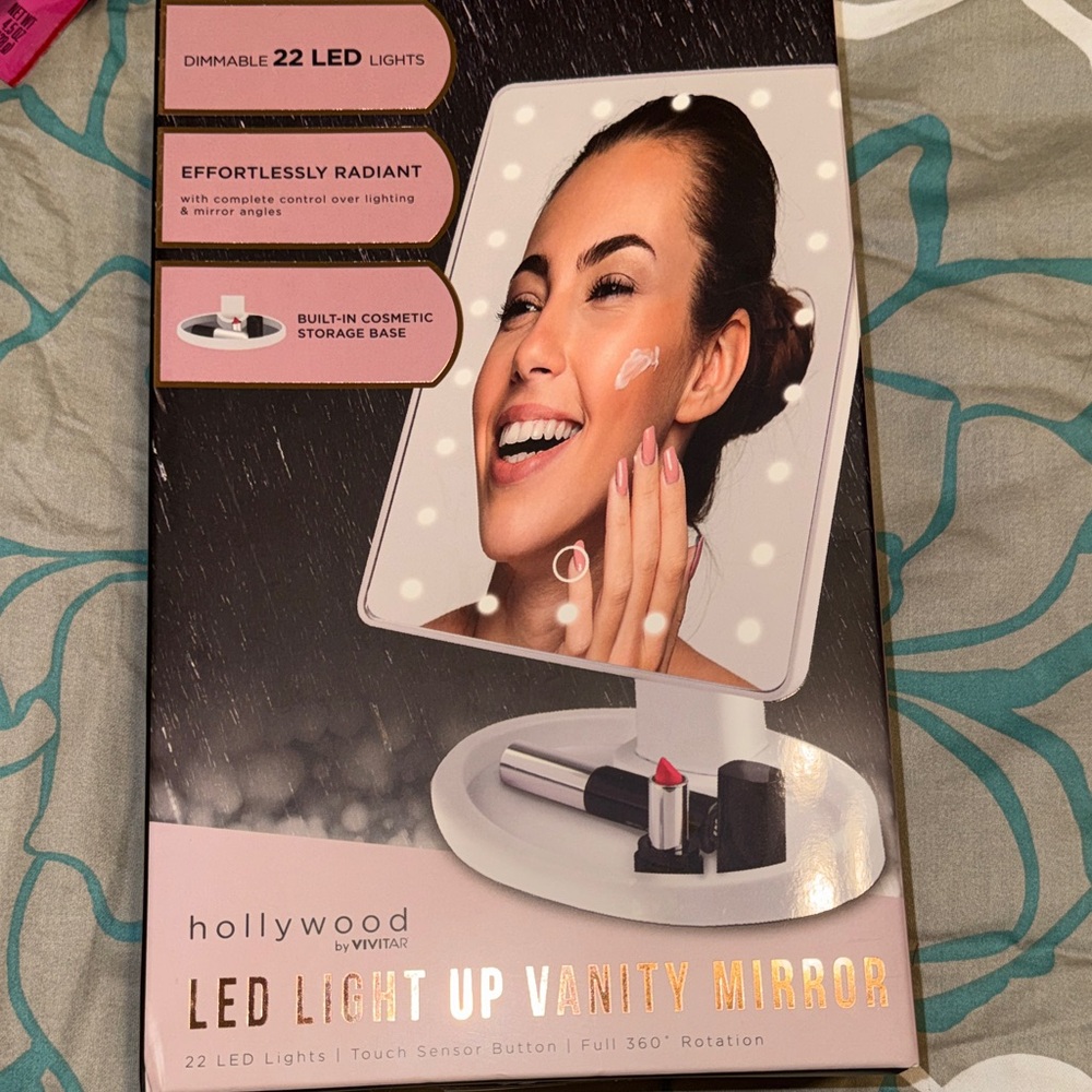 Vivitar LED Light Up Vanity Mirror - White